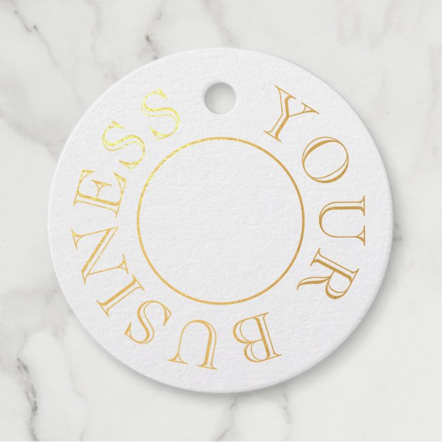 Preis Gold Geschenkanhänger (Vorderseite)