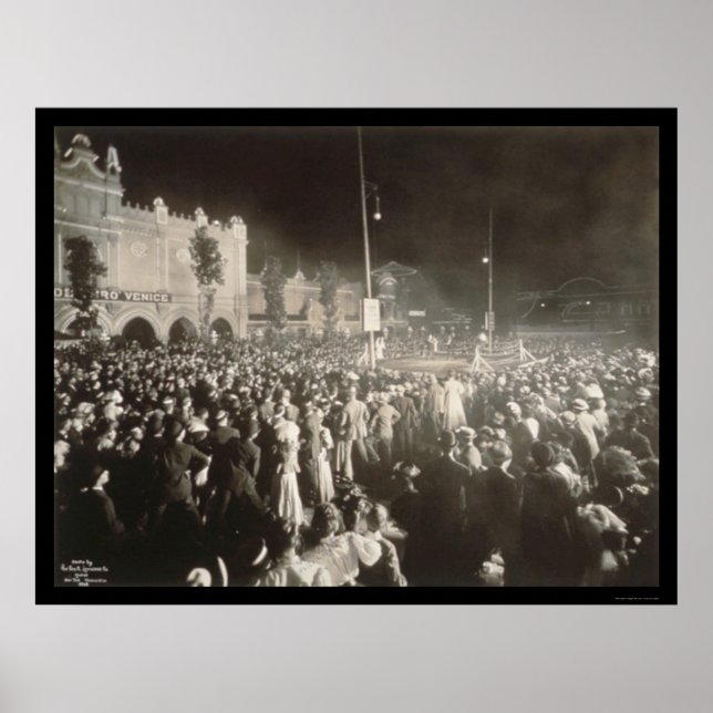 Preis-Kampf-Foto 1907 Poster (Vorne)