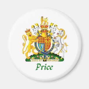 Preis-Schild von Großbritannien Magnet