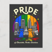 Preis von Charlotte City North Carolina Regenbogen