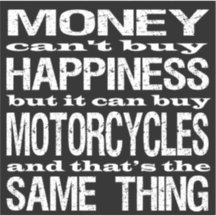 Preisangebot für das Geld von Motorrädern