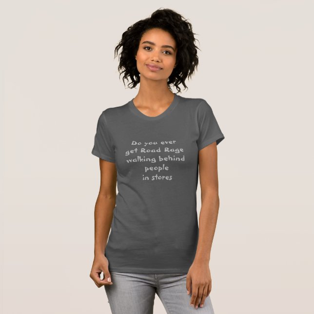Preisangebot im Lebensmittelgeschäft für Straßenre T-Shirt (Vorne ganz)