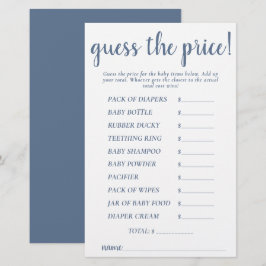 Preise für einfache Ratschläge | Dusty Blue Shower