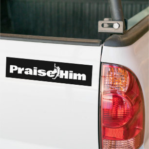Preise Ihn, Gitarre für den König Autoaufkleber