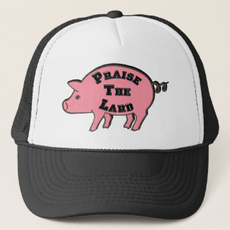 Preisen Sie den Schweinefett-Hut Truckerkappe