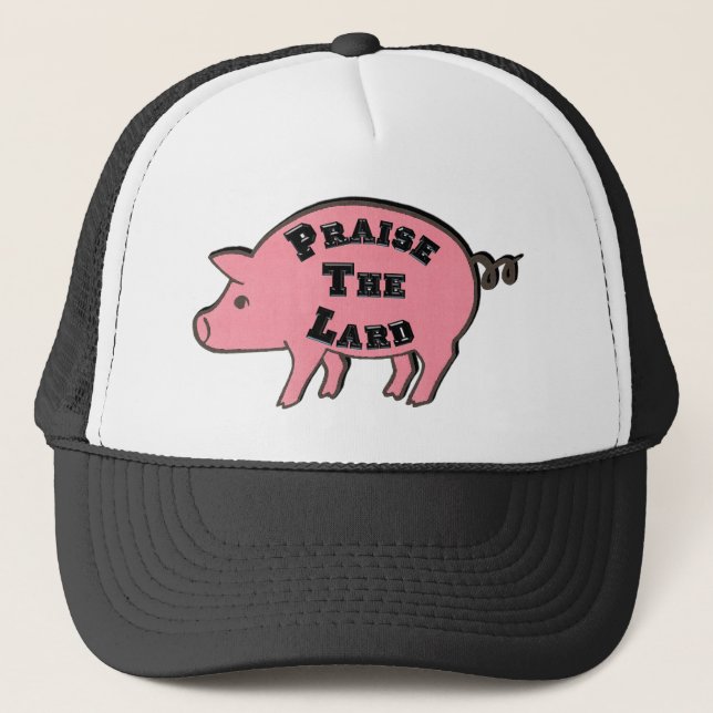 Preisen Sie den Schweinefett-Hut Truckerkappe (Vorderseite)