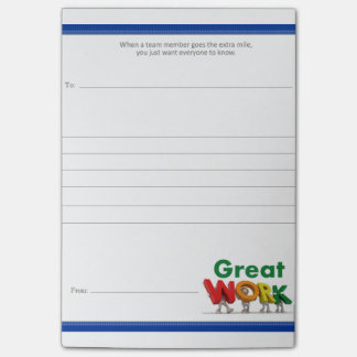 Preisen Sie es Reihe - große Post-it Klebezettel