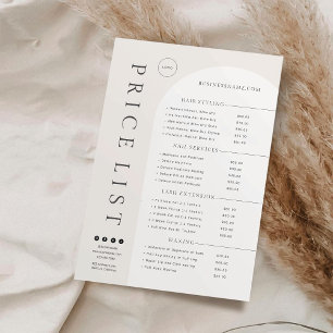 Preisliste für Elfenbeinblush