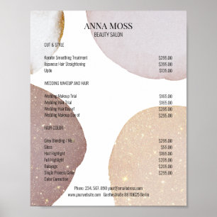 Preisliste Poster
