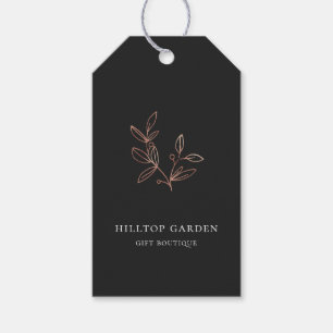 Preisschilder für botanische Branchen der Rose Geschenkanhänger