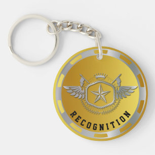 Preisträger des Silver And Gold Awards Acryl-Schlü Schlüsselanhänger