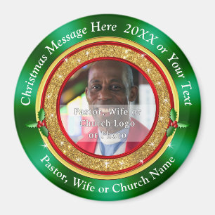 Preiswerte Weihnachtsgeschenke für Kirchenmitglied Magnet