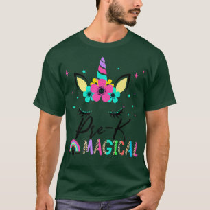 PreK ist Magische Klatsche zurück zur Schule Unico T-Shirt