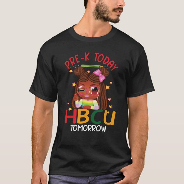 Prek Today Hbcu Tomorrow Future Hbcu Grad Kids Hbc T-Shirt (Vorderseite)