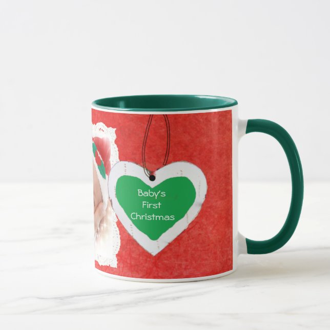 Premier café de Noël du bébé Mug Keepsaké (Droite)