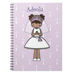 Premier carnet personnalisé de jour de communion
