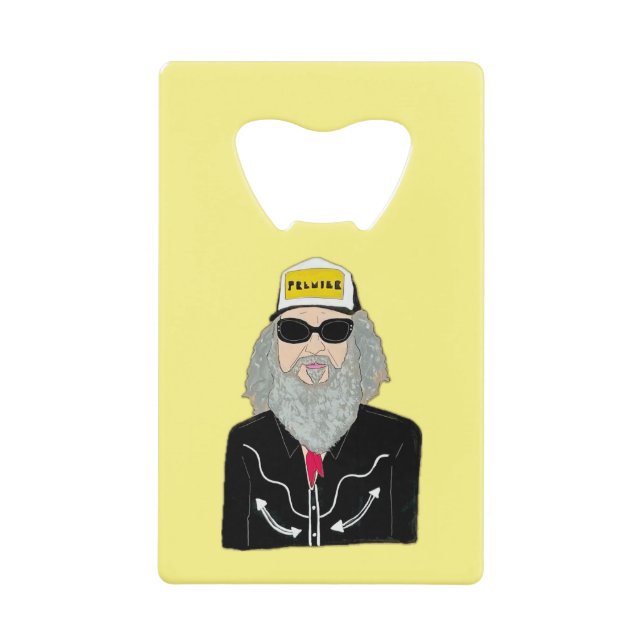 Premier Cartoon Bottle Opener Geldbeutel Flaschenöffner (Vorderseite)