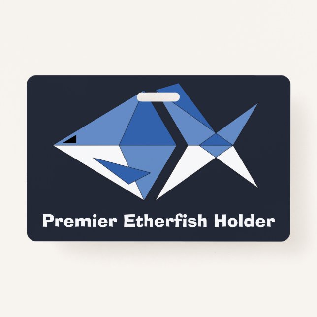 Premier Etherfisher ID Ausweis (Vorderseite)