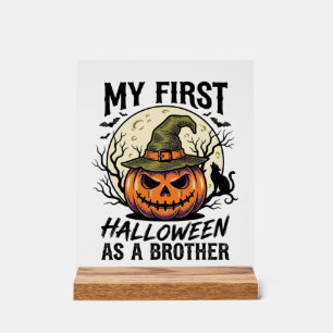 Premier frère d'Halloween Chemise de lune de citro
