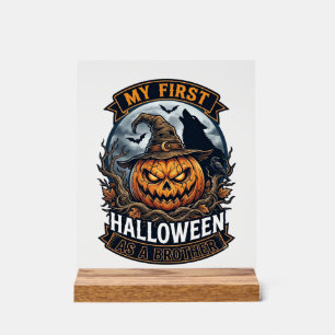 Premier Halloween en tant que frère Pumpkin Wolf M