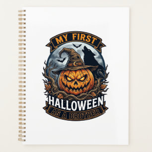 Premier Halloween en tant que frère Pumpkin Wolf M