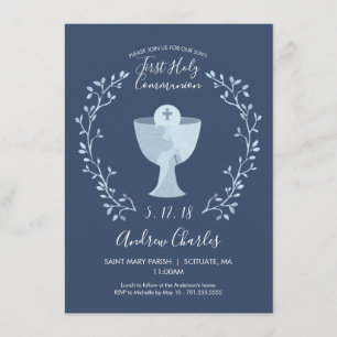 Premier Invitation de la Communion, première commu