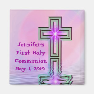 Premier magnet de la sainte communion de Jennifer