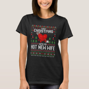 Premier Noël Avec Mon Chaud Nouvelle Femme Sweat L