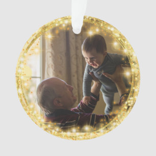 Premier Noël Comme Grand-parents Golden Circle Orn
