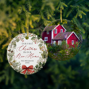 Premier Noël dans notre nouvelle maison Ornement