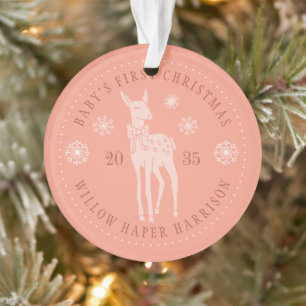 Premier Noël de bébé Cadeau personnalisé