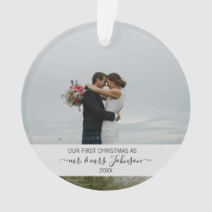 Premier Noël en tant que Monsieur. & Mme Mariage P