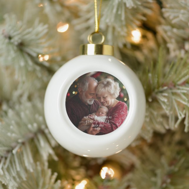 Premier Noël Grand-parents Arbre Ornement Personna (Arbre)