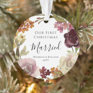 Premier Noël Marié Floral