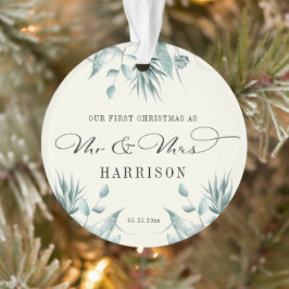 Premier Noël Mr & Mme Eucalyptus Green