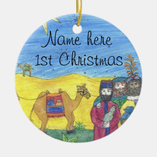 premier ornement CHRISTmas pour bébé