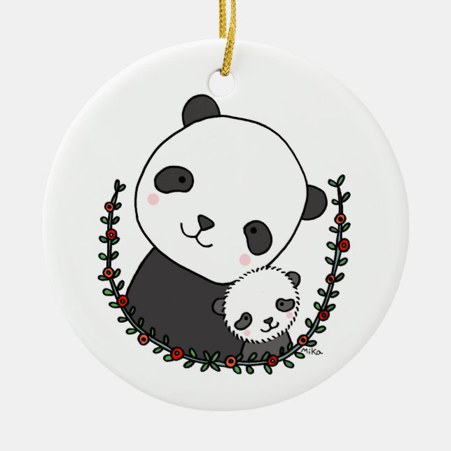 Premier ornement de coutume d'ornement de Noël du (Devant)