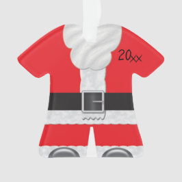 Premier ornement de Noël Père Noël pour bébé migno