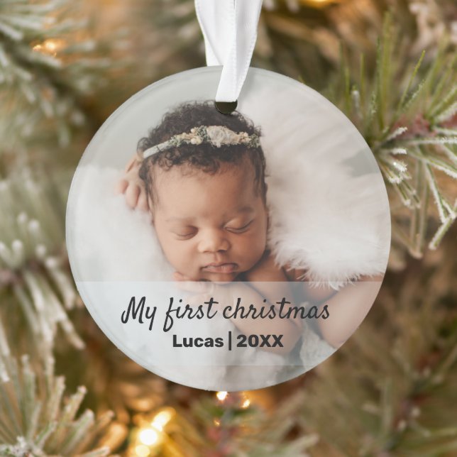 Premier ornement de Noël pour bébé mignon (Arbre)