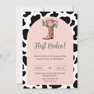 Premier Rodéo Anniversaire, Invitation Cowgirl