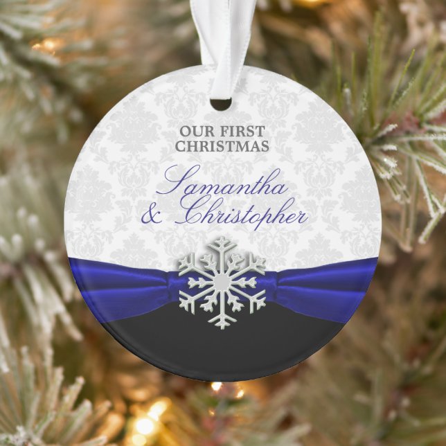 Premier ruban bleu royal de Noël de la nouvelle ma (Arbre)