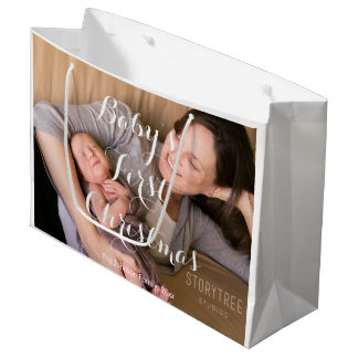 Premier sac cadeau de Noël pour bébé grand mignonn