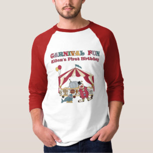 Premier T-shirt de raglan de douille de