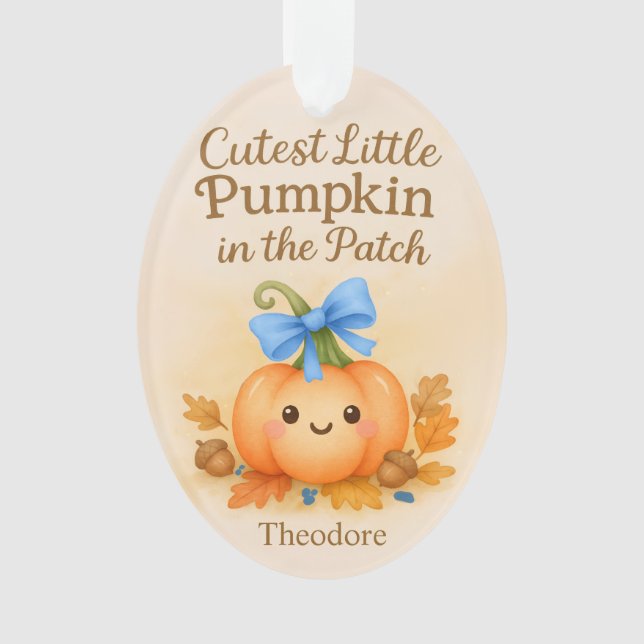 Premier Thanksgiving pour Baby Boy avec Citrouille (devant)