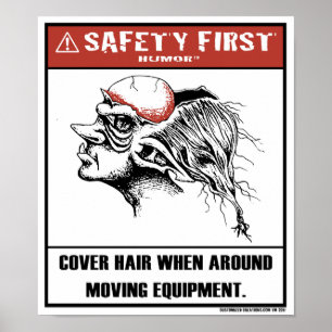 Première affiche de cheveux d'Humour-Couverture de