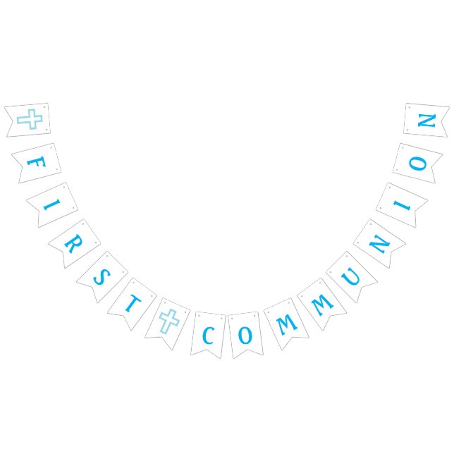 Première bannière de communion de croix bleue (Tout)