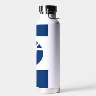 Première bouteille d'eau de bus