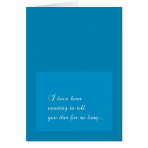 Première carte de confession de date