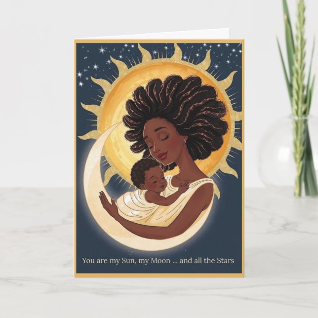 Première carte de la fête des Mères (Devant)