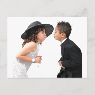Première carte postale Kiss